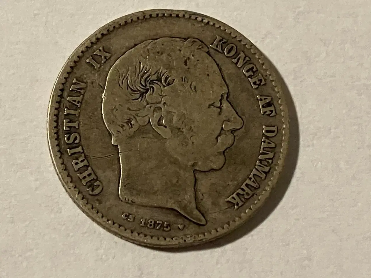 Billede 1 - 1 Krone 1875 Danmark