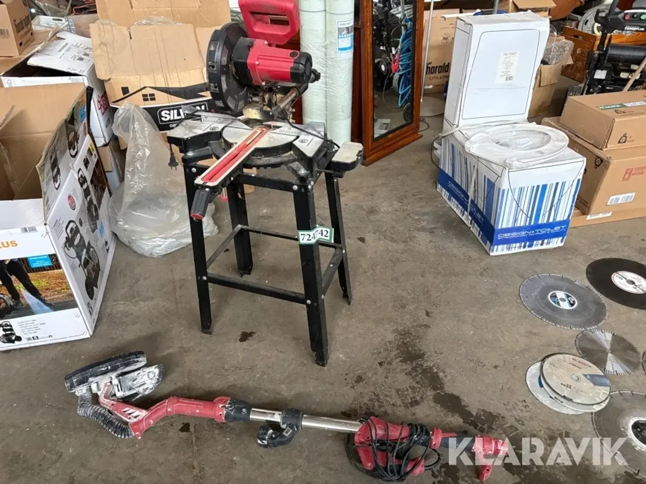 Billede 2 - Parti: Kap- & geringssav samt girafsliber (elektrisk) Mitsutomo