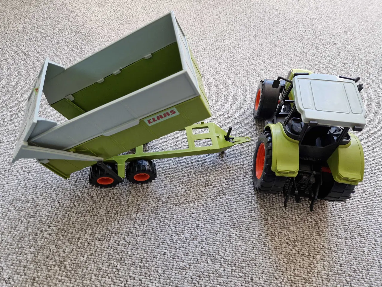 Billede 3 - Traktor med tipvogn 