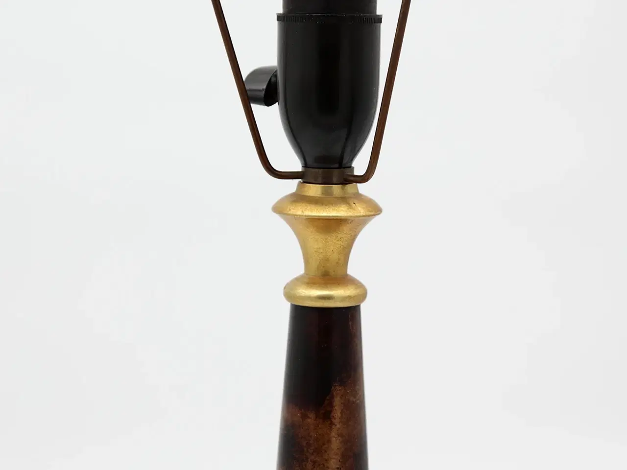 Billede 6 - Antik elegant empirestil messing bordlampe 1930'ne