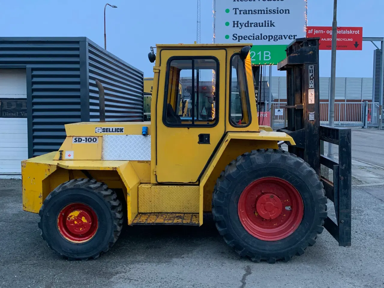 Billede 2 - Sellick SD-100 terrængående truck.