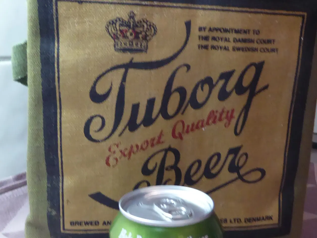 Billede 3 - Tuborg Beer termotaske i kraftig lærred