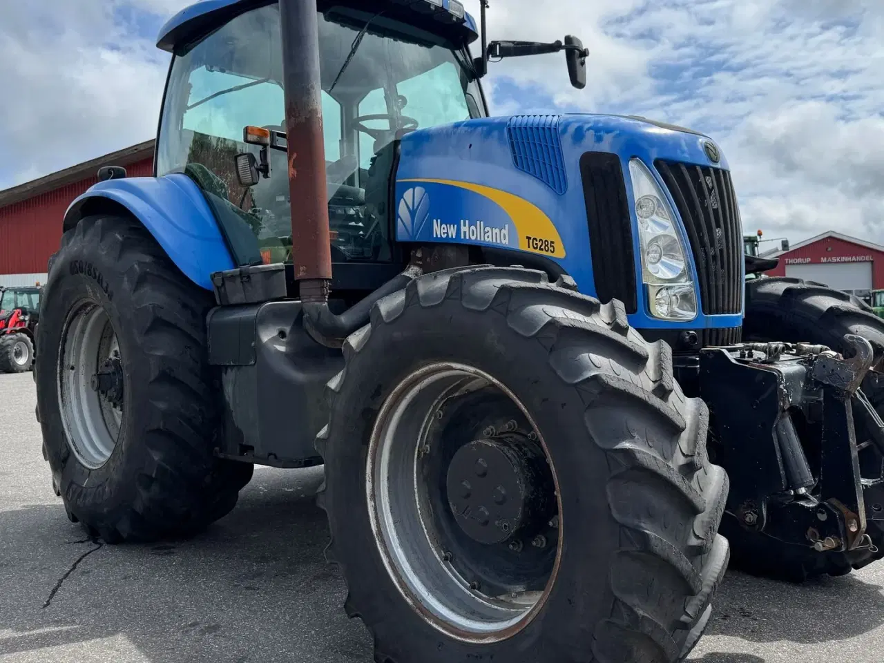 Billede 7 - New Holland TG285 MED AFFJEDRET FORAKSEL!
