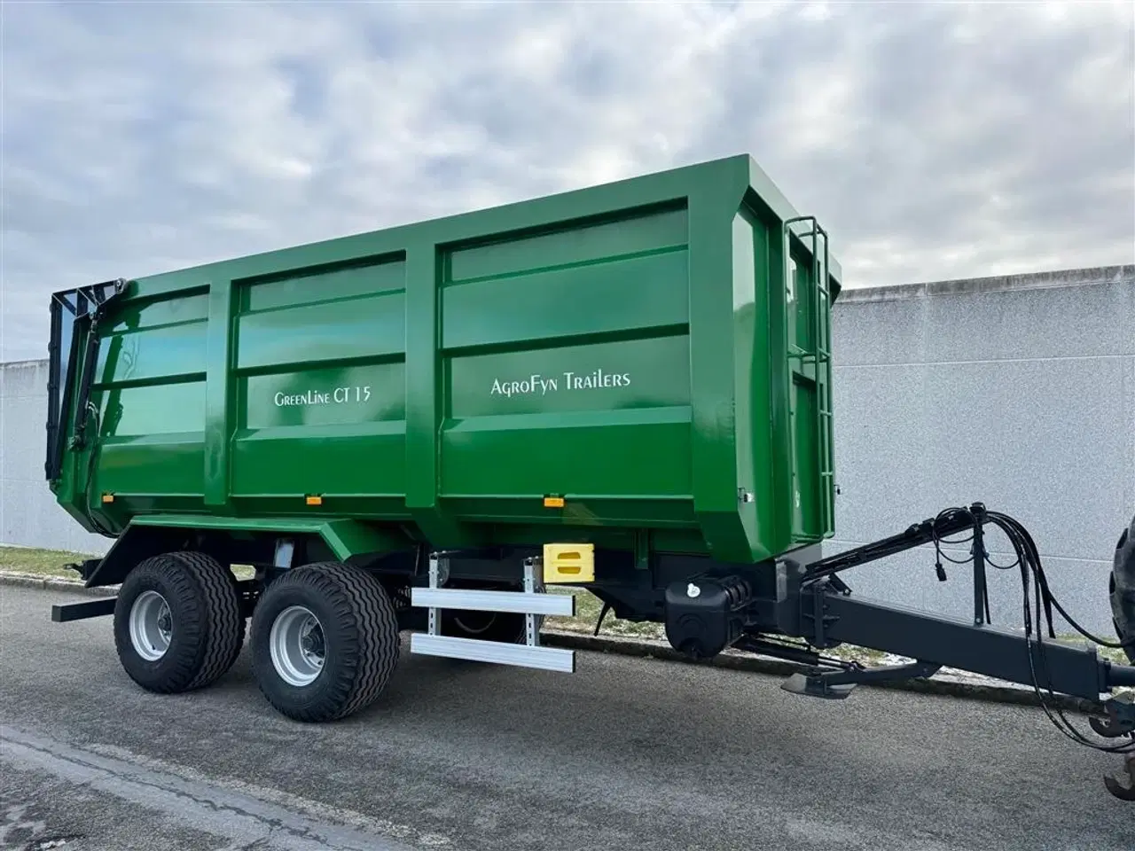 Billede 2 - Agrofyn Trailers Greenline CT 15 med fransk bagklap