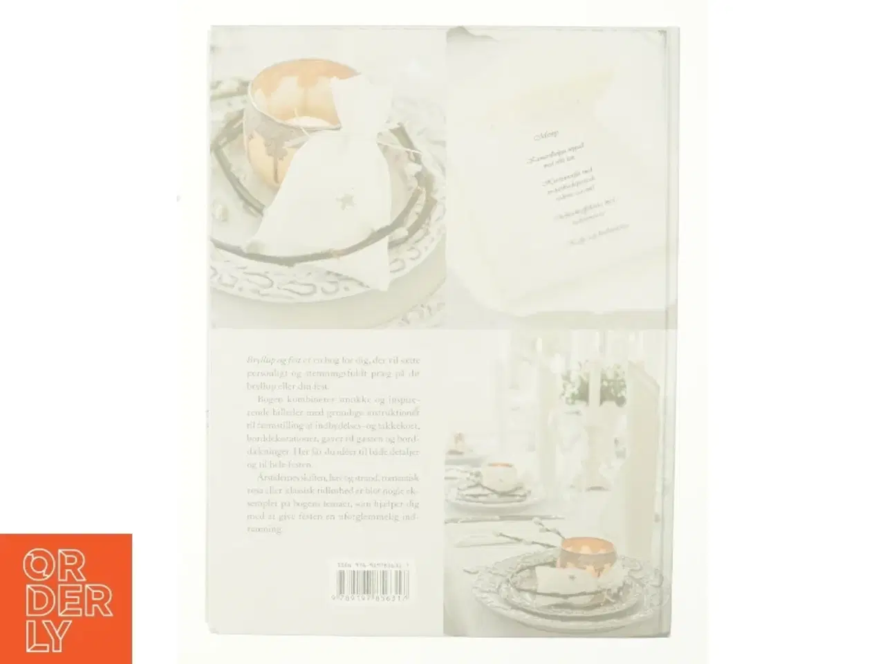 Billede 3 - Bryllup og fest : inspiration til borddækning og kort af Katarina Ehn-Olsson (Bog)