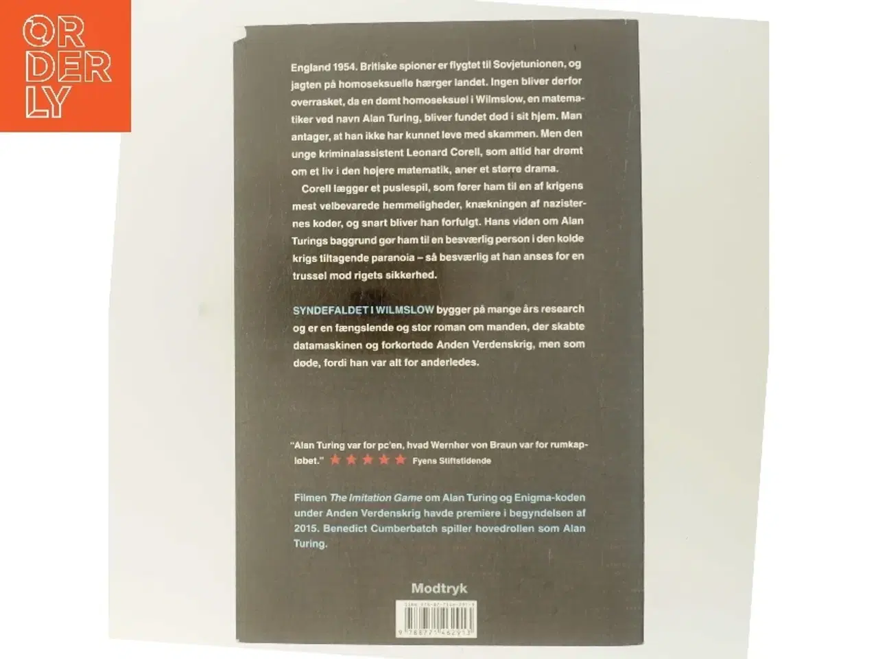 Billede 3 - Syndefaldet i Wilmslow af David Lagercrantz (Bog)