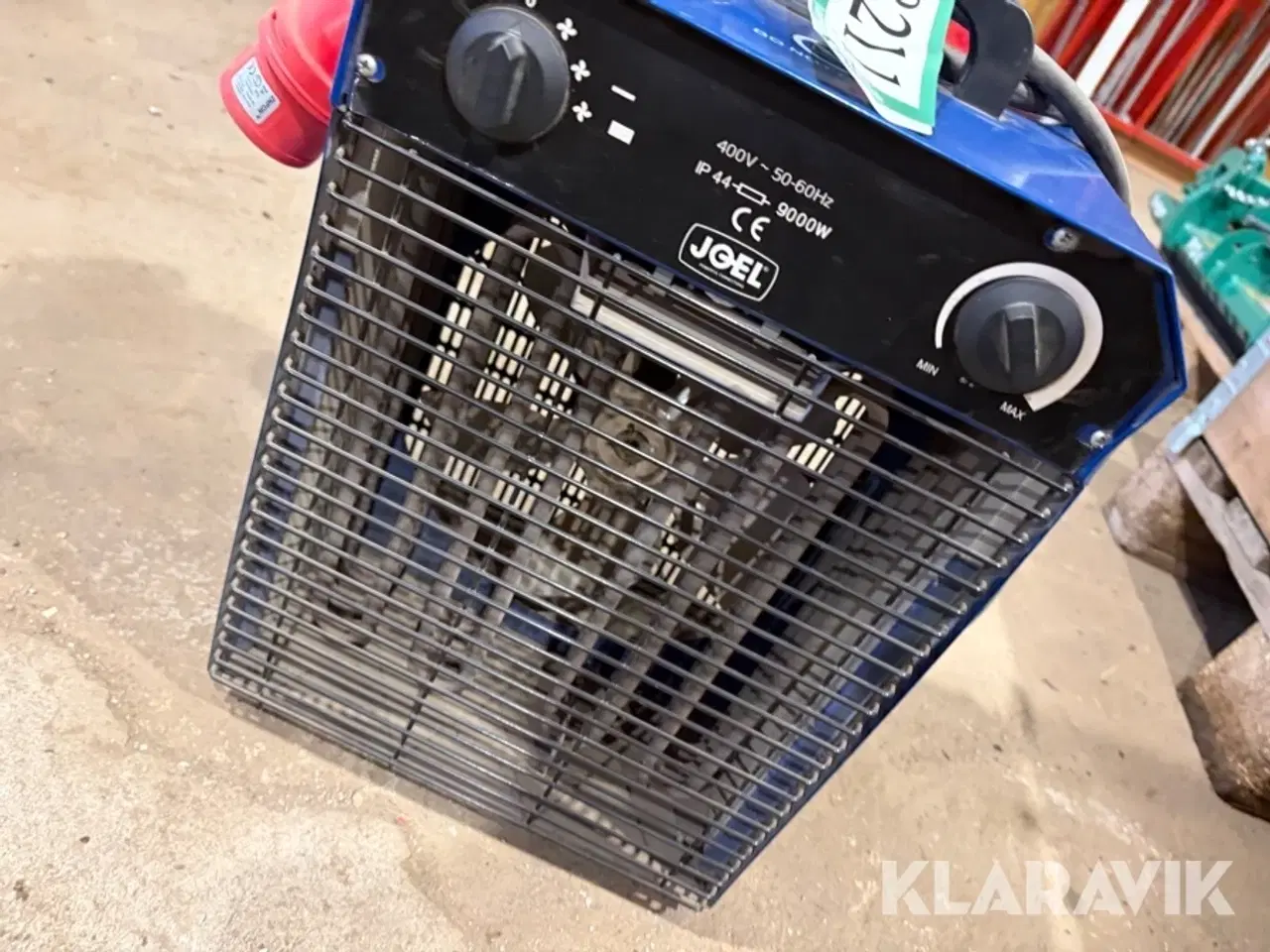 Billede 9 - Varmeblæser JGEL IFH01-90/M