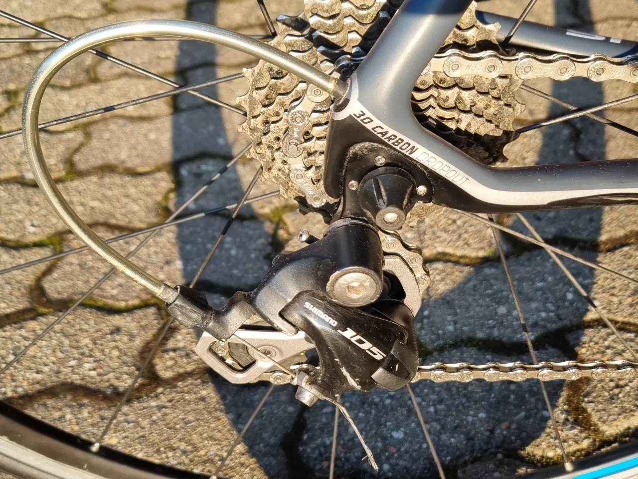 Billede 1 - Racercykel carbon 10 speed