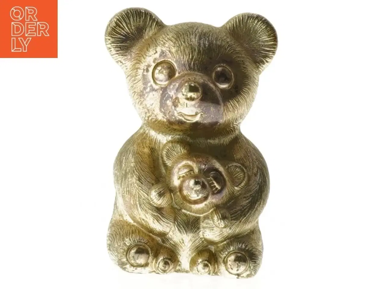 Billede 1 - Gylden bjørnesparebøsse (str. 12,5 cm)