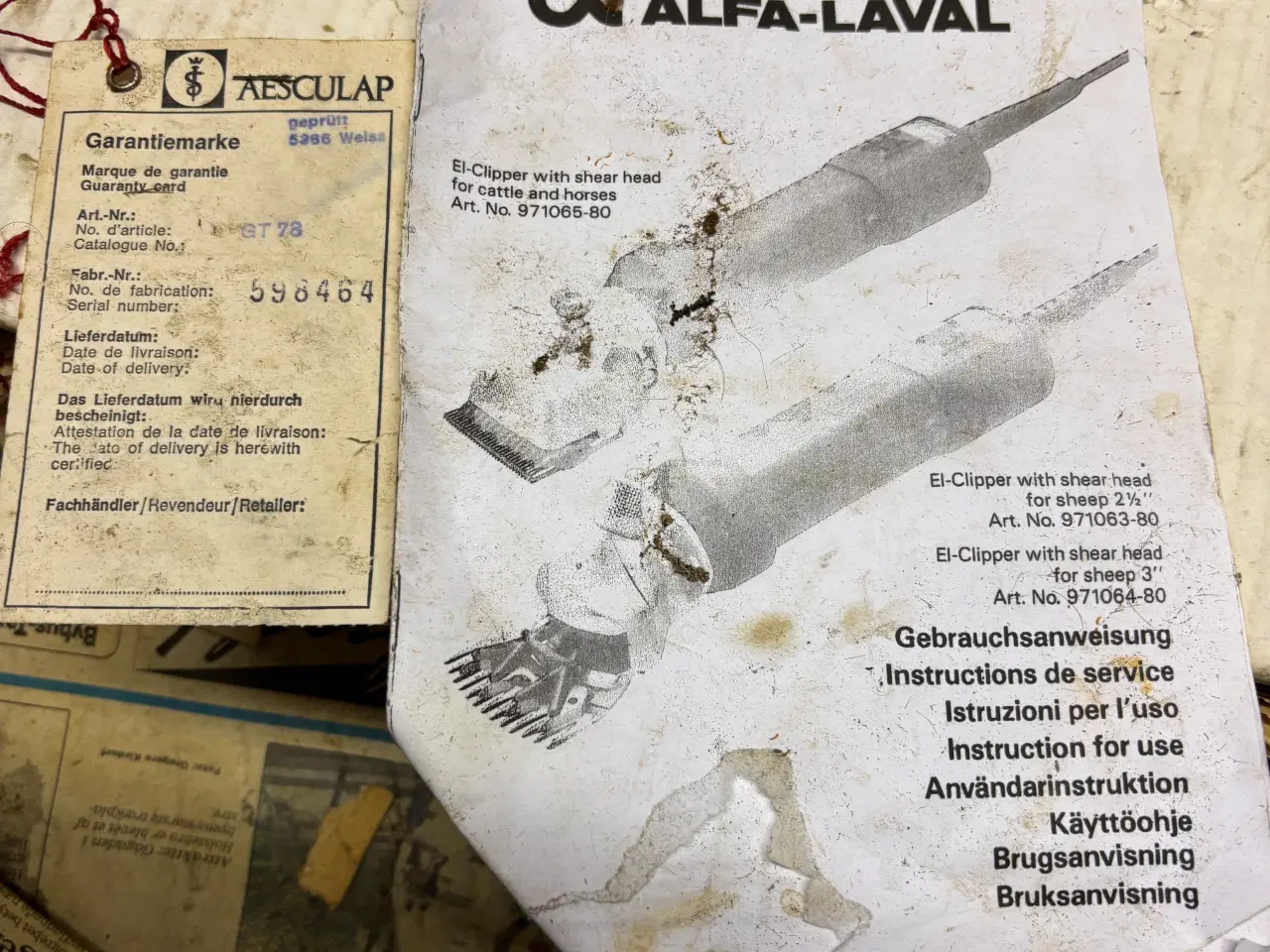 Billede 2 - Kreaturklipper - kan bruges til heste
