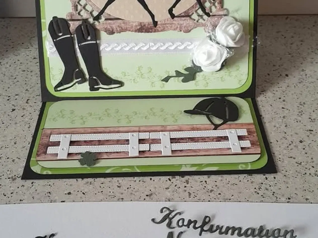Billede 2 - Heste kort il fødselsdag og non- og konfirmation