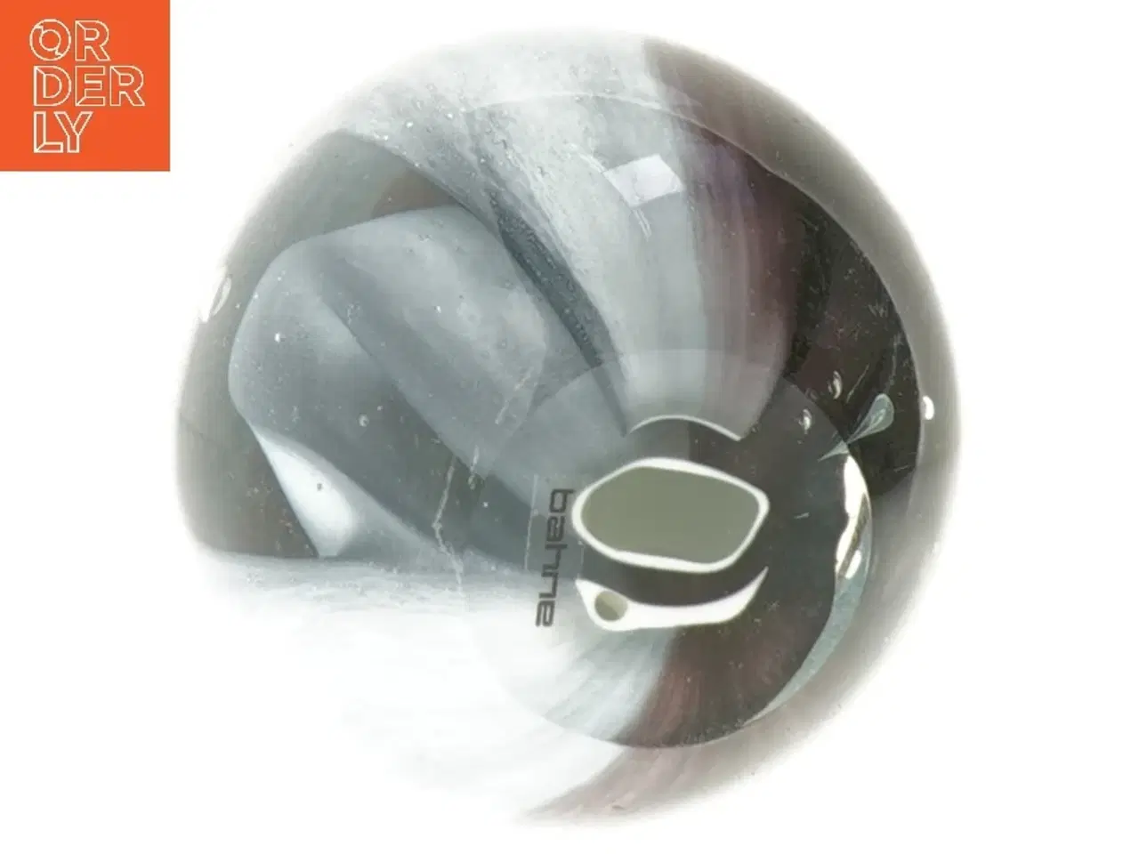 Billede 3 - Tung marmor - Glaskugle dekoration fra Bahne (str. Ø 10 cm)