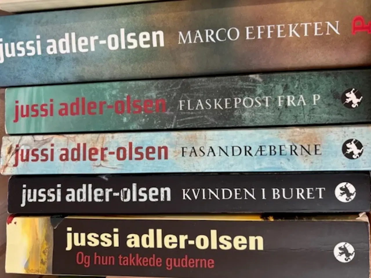 Billede 1 - 5 Jussi Adler-Olsen bøger