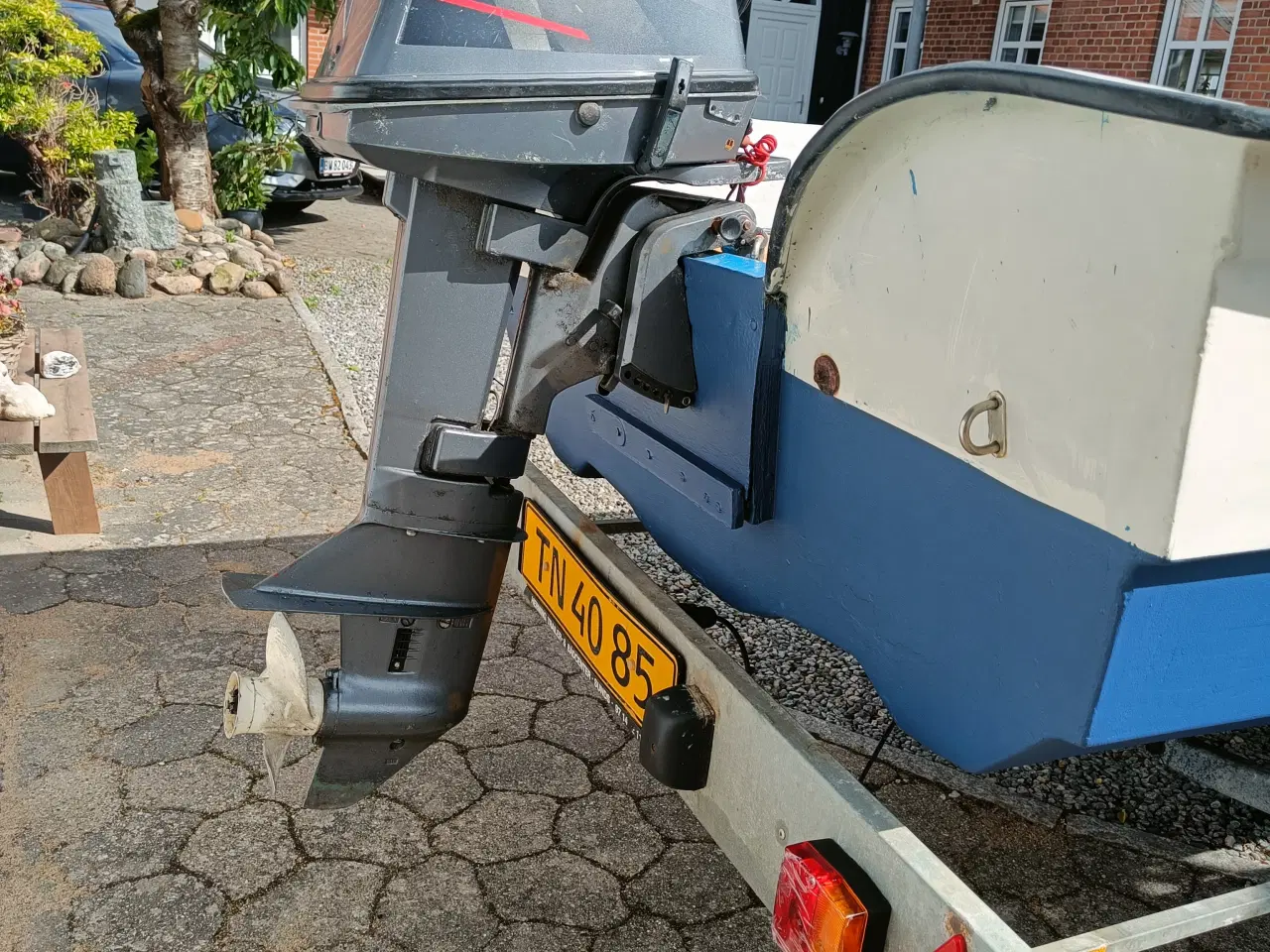 Billede 5 - Jolle, 14 fods limbo m. trailer og 8 hk motor