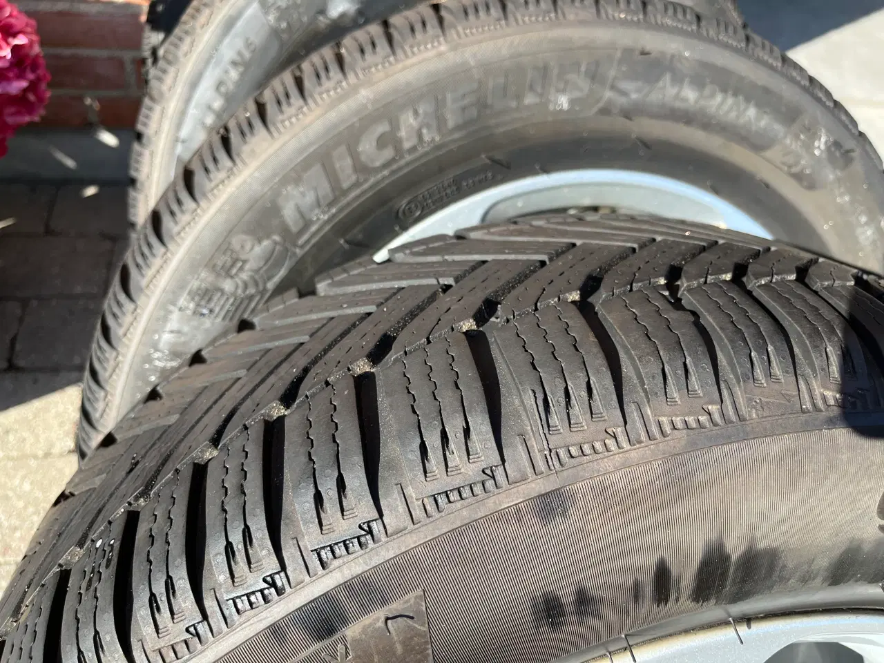 Billede 2 - Borbet 5x120 16” med Michelin Alpin