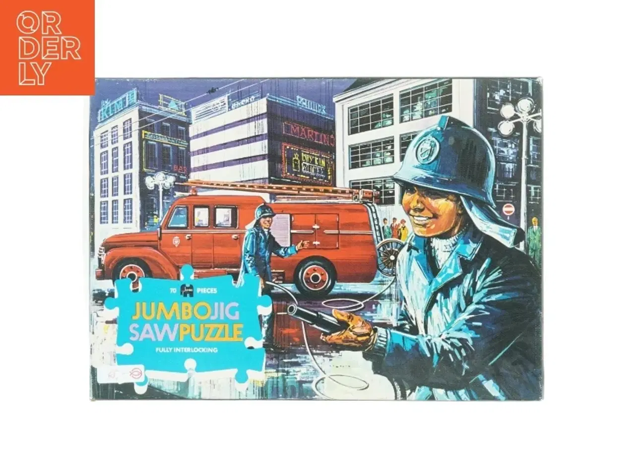 Billede 1 - Jumbo puslespil 70 brikker (str. Kassen 33 x 22,5 cm)