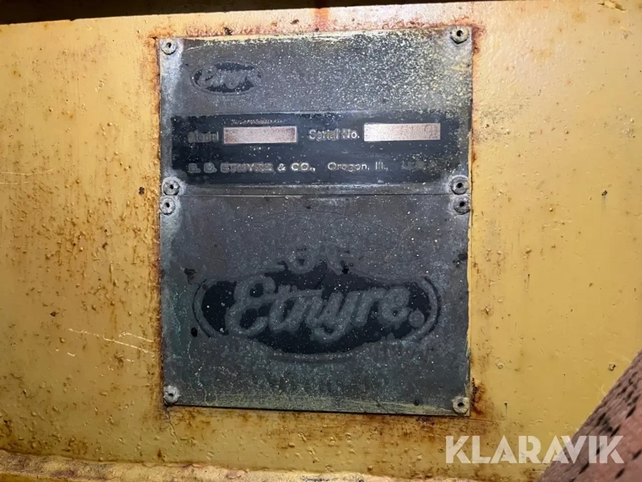 Billede 5 - Stenudlægger Etnyre Chip spreader