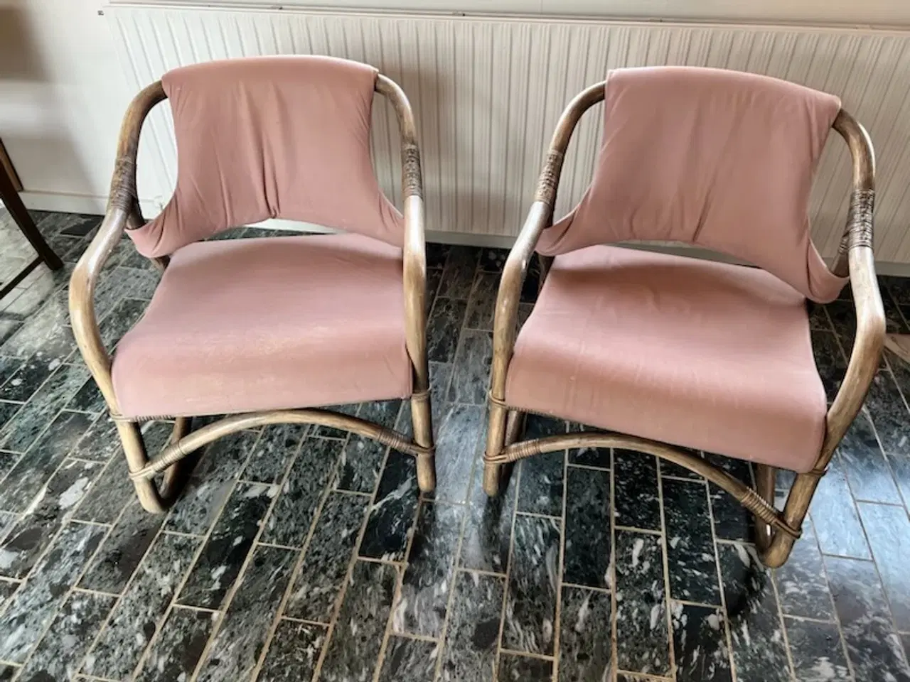 Billede 1 - 2 stk. loungestole i læder