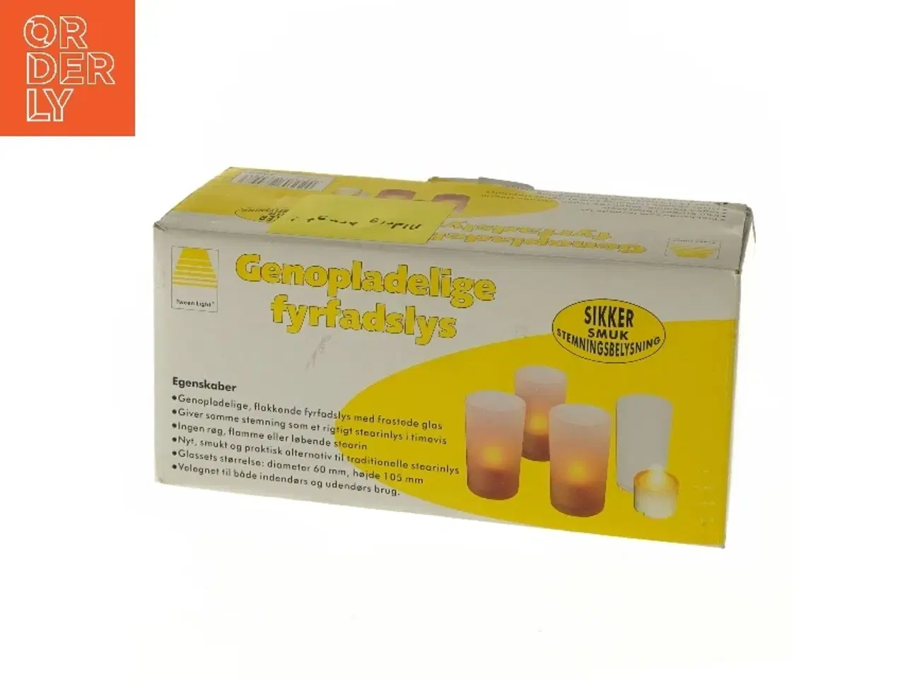 Billede 1 - Genopladelige fyrfadslys