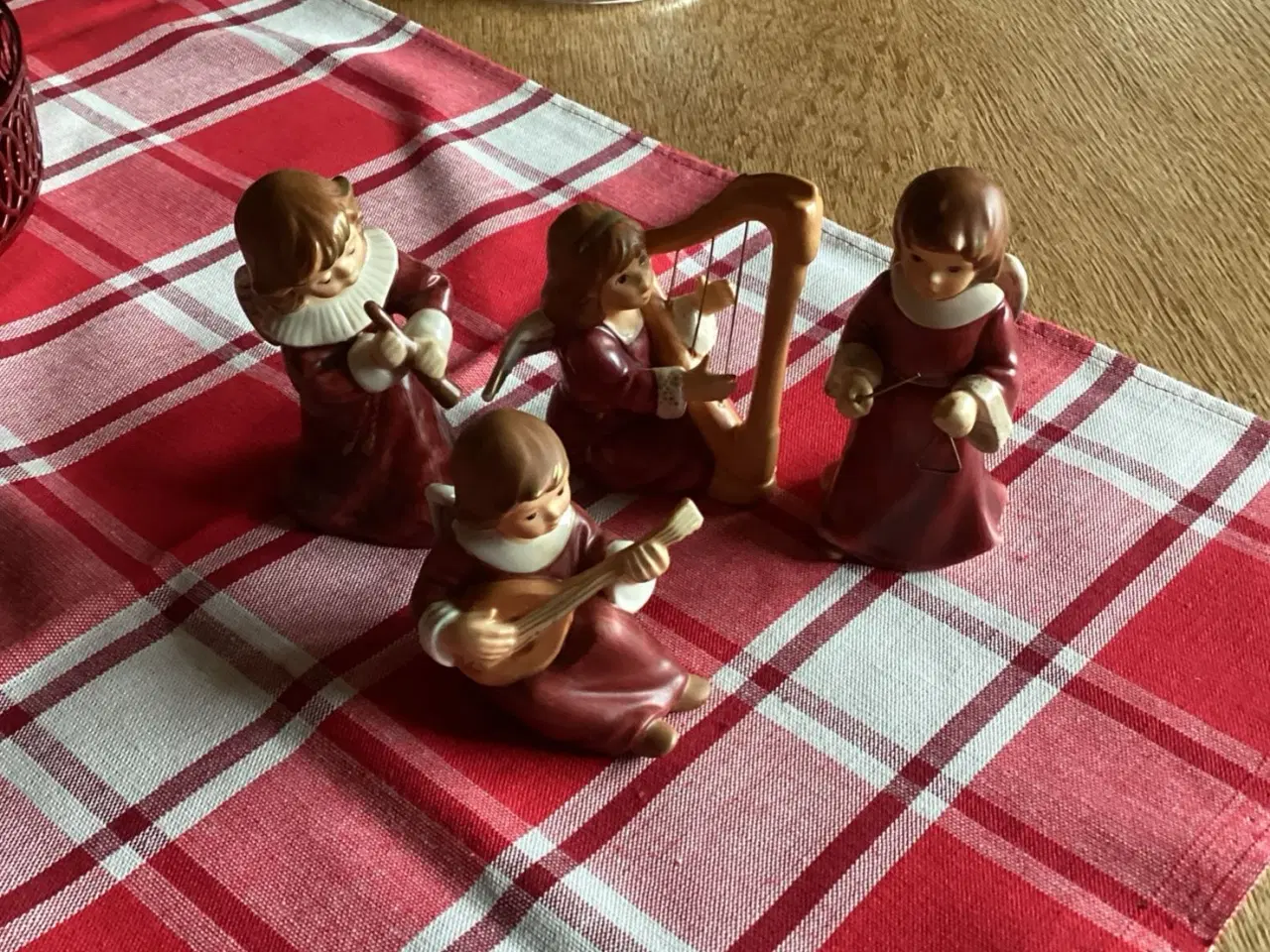 Billede 1 - 4 Tyske Goebbels Musik engle m/ instrumenter