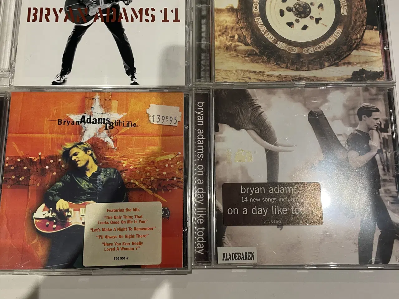 Billede 1 - 4 stk. CD’er med Bryan Adams 