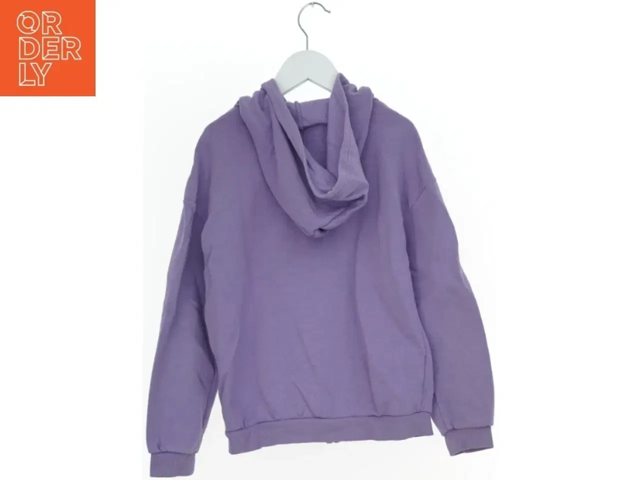 Billede 2 - Lilla hættetrøje med lynlås fra H&M (str. 134)