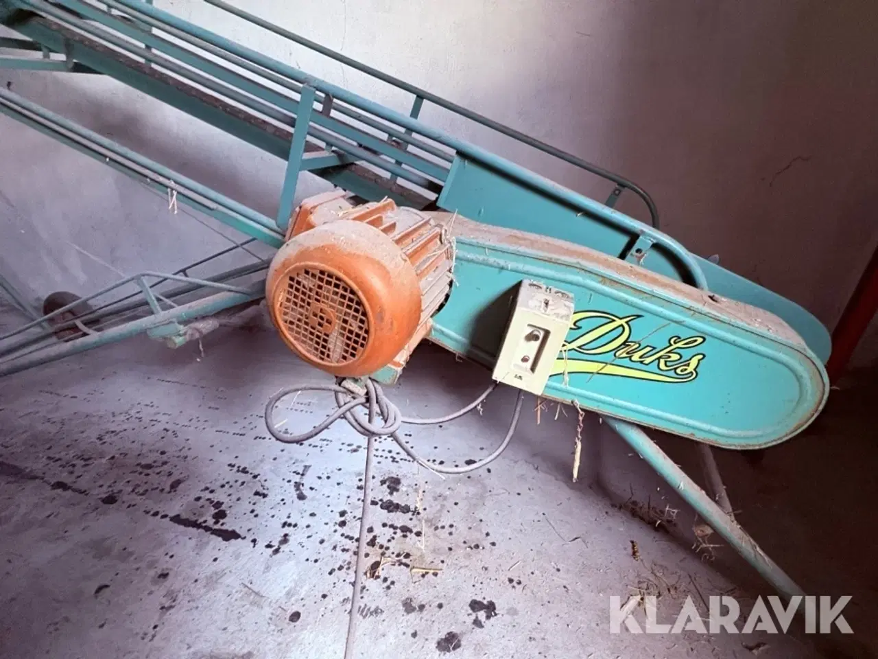 Billede 3 - Transportbånd til halmballer Duks 8meter