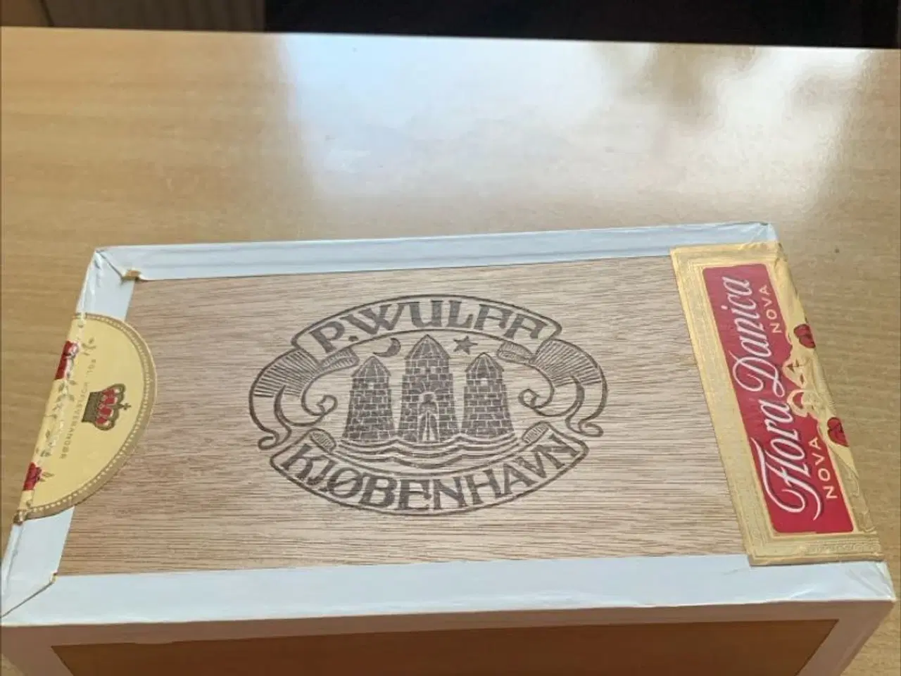 Billede 1 - Cigarkasse fra P. Wulff