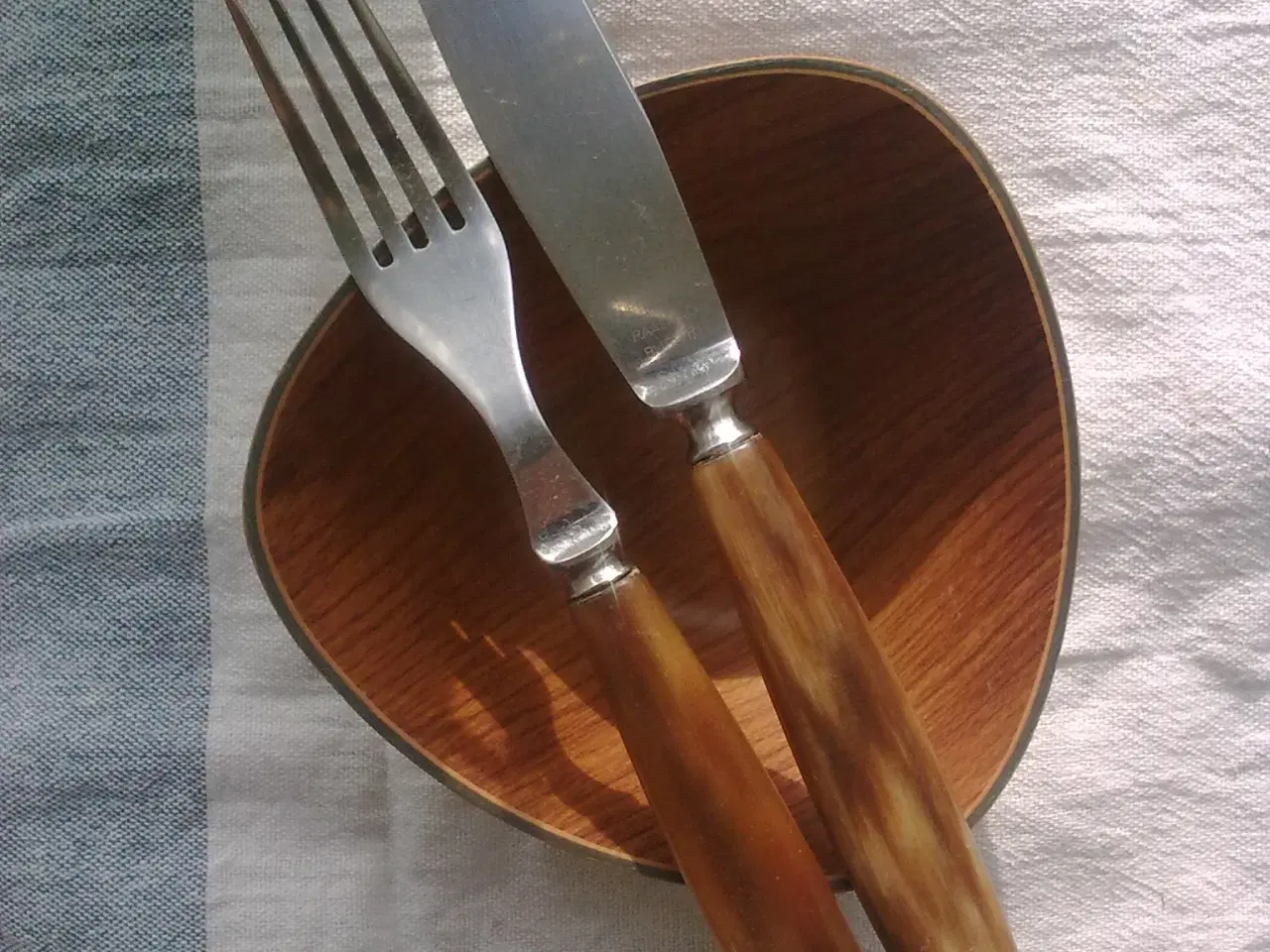 Billede 8 - Evelin slikskål imiteret træ MINI snack