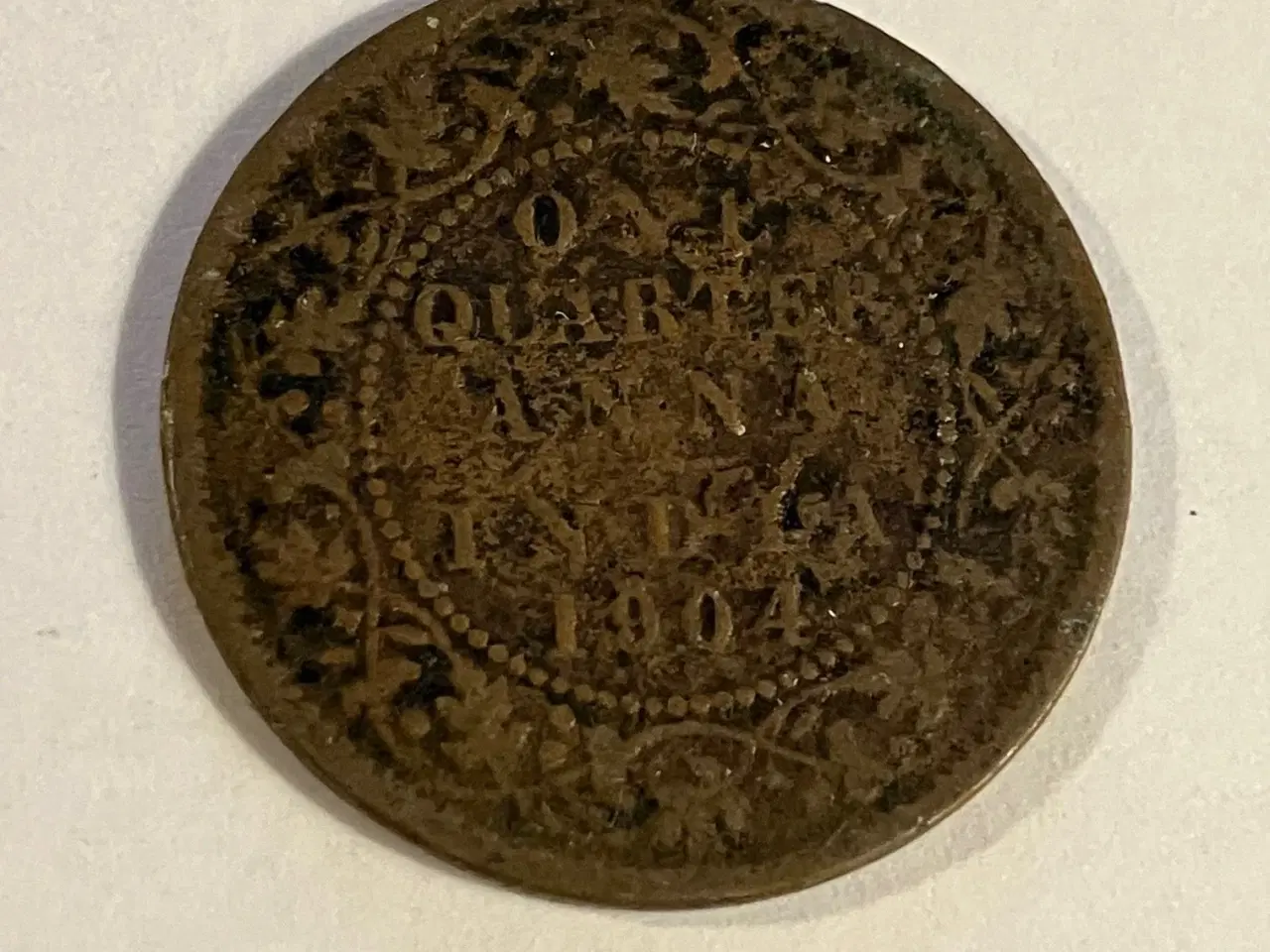 Billede 1 - 1/4 Anna India 1904