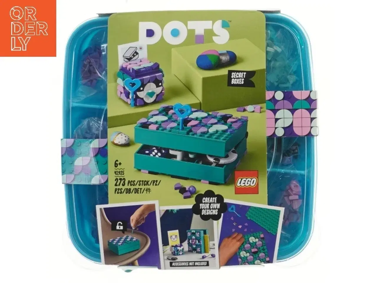 Billede 1 - LEGO Dots hemmelige bokse fra LEGO (str. 22x22 cm)