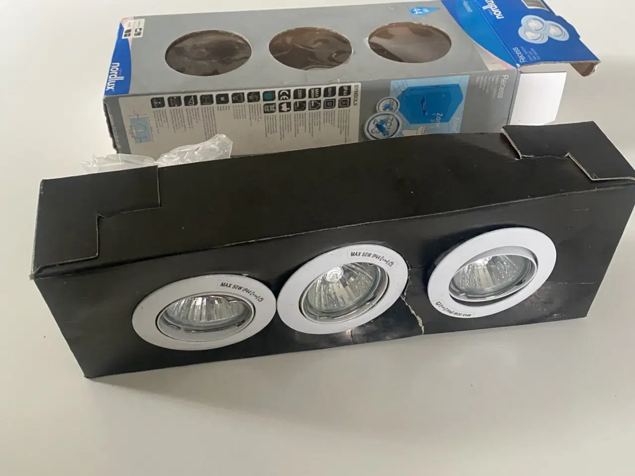 Billede 1 - Nordlux recess indbygningsspots udendørs 3 kit