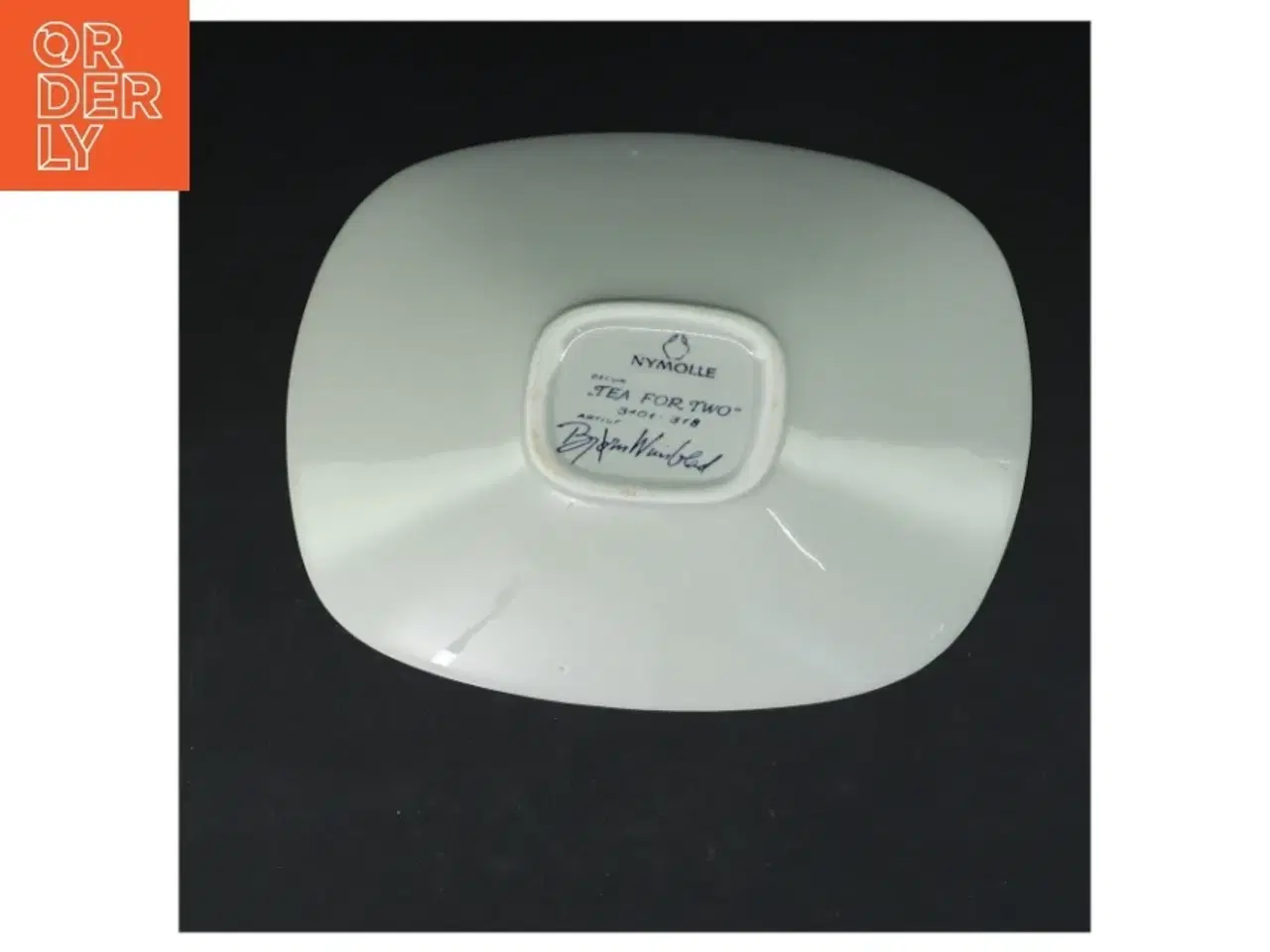 Billede 3 - Nymolle porcelæn fad fra Nymolle (str. 18x18 cm)