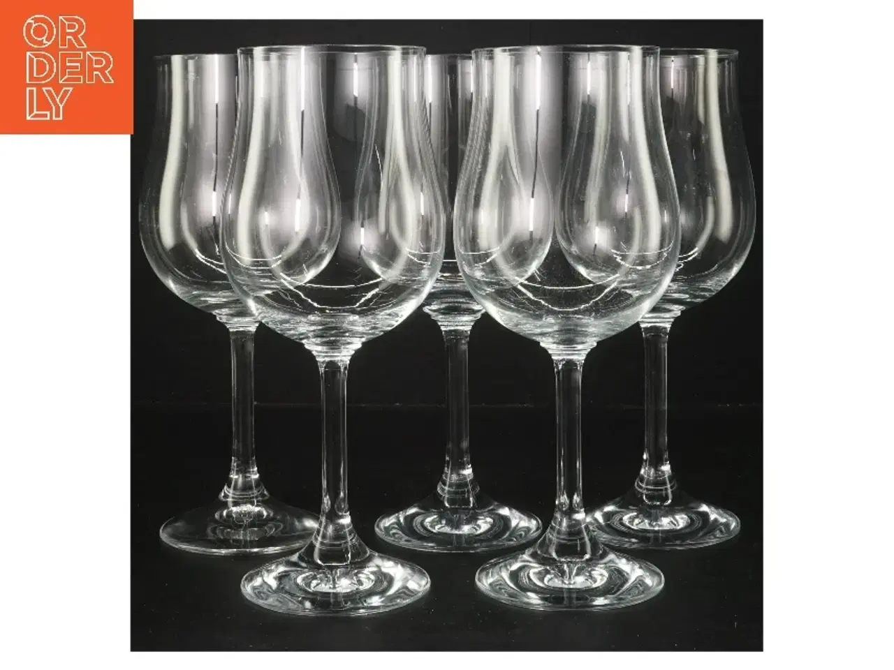 Billede 1 - Sæt af rødvinsglas (str. 5 styk, 22 cm)