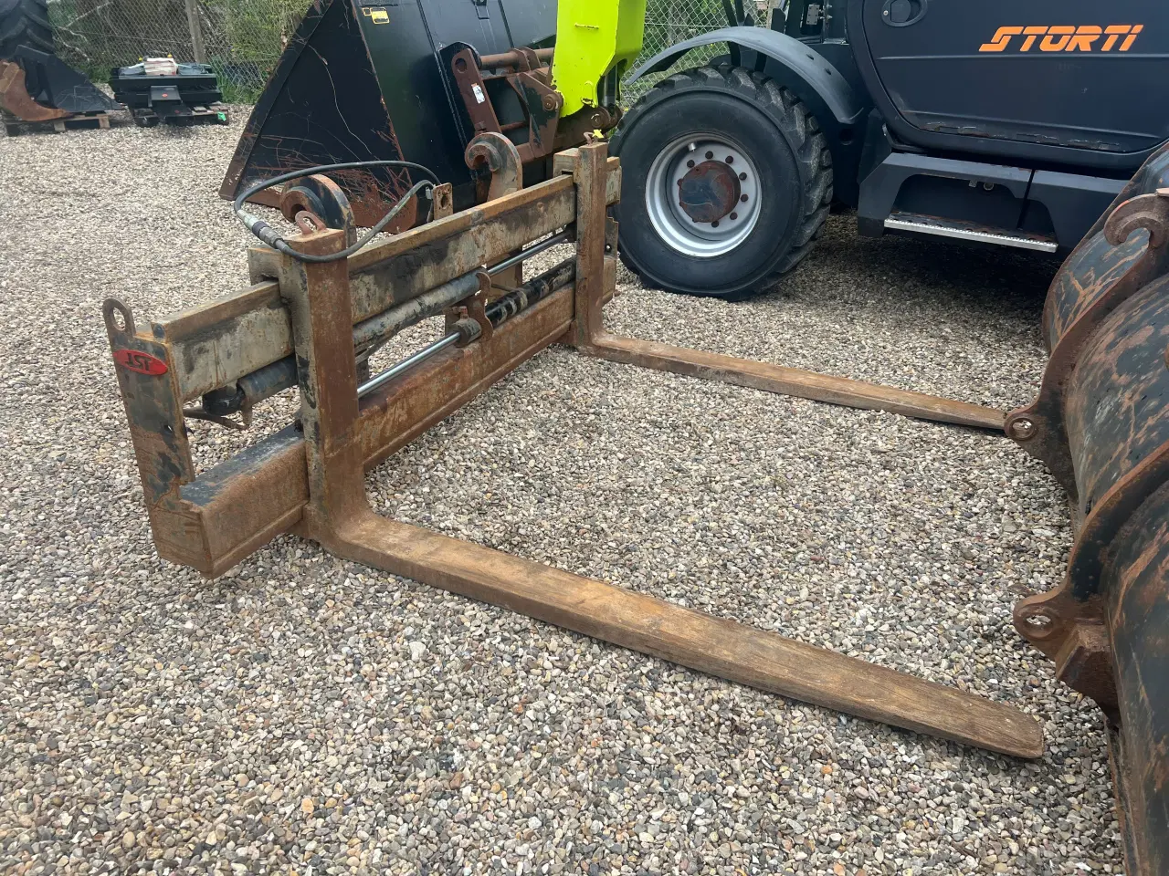 Billede 2 - Jst Pallegafler 10 tons