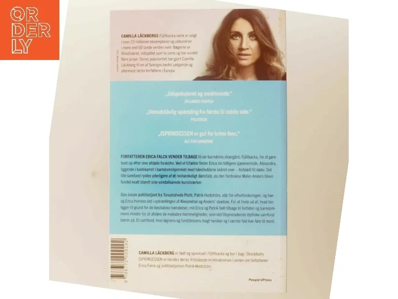 Billede 3 - Isprinsessen : kriminalroman af Camilla Läckberg (Bog)