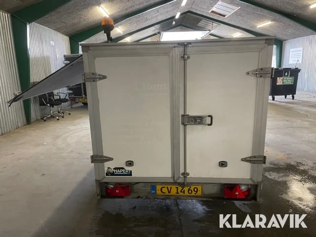 Billede 6 - Trailer med hedvandsrenser Nilfisk Alto