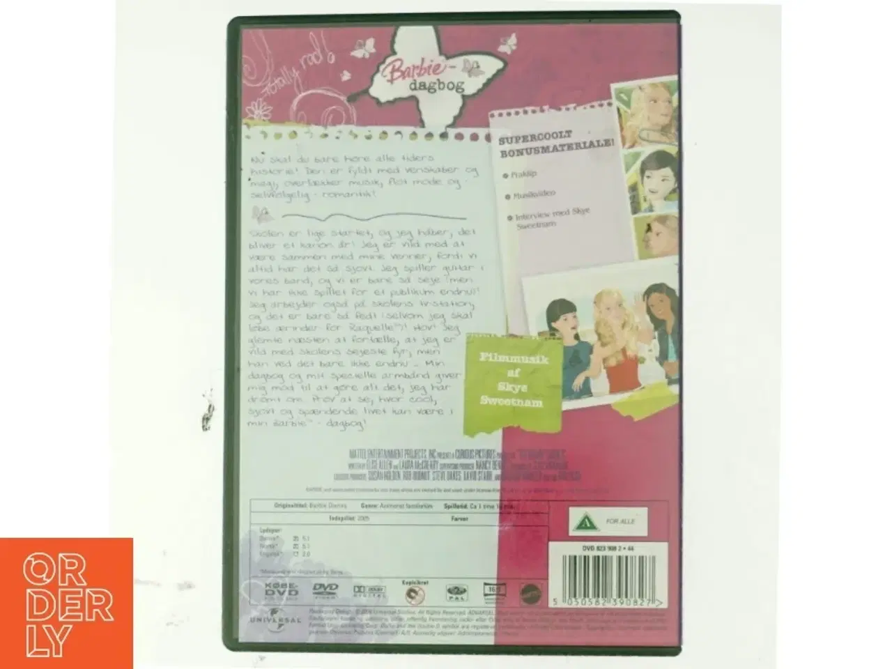 Billede 3 - BARBIE DAGBOG dvd