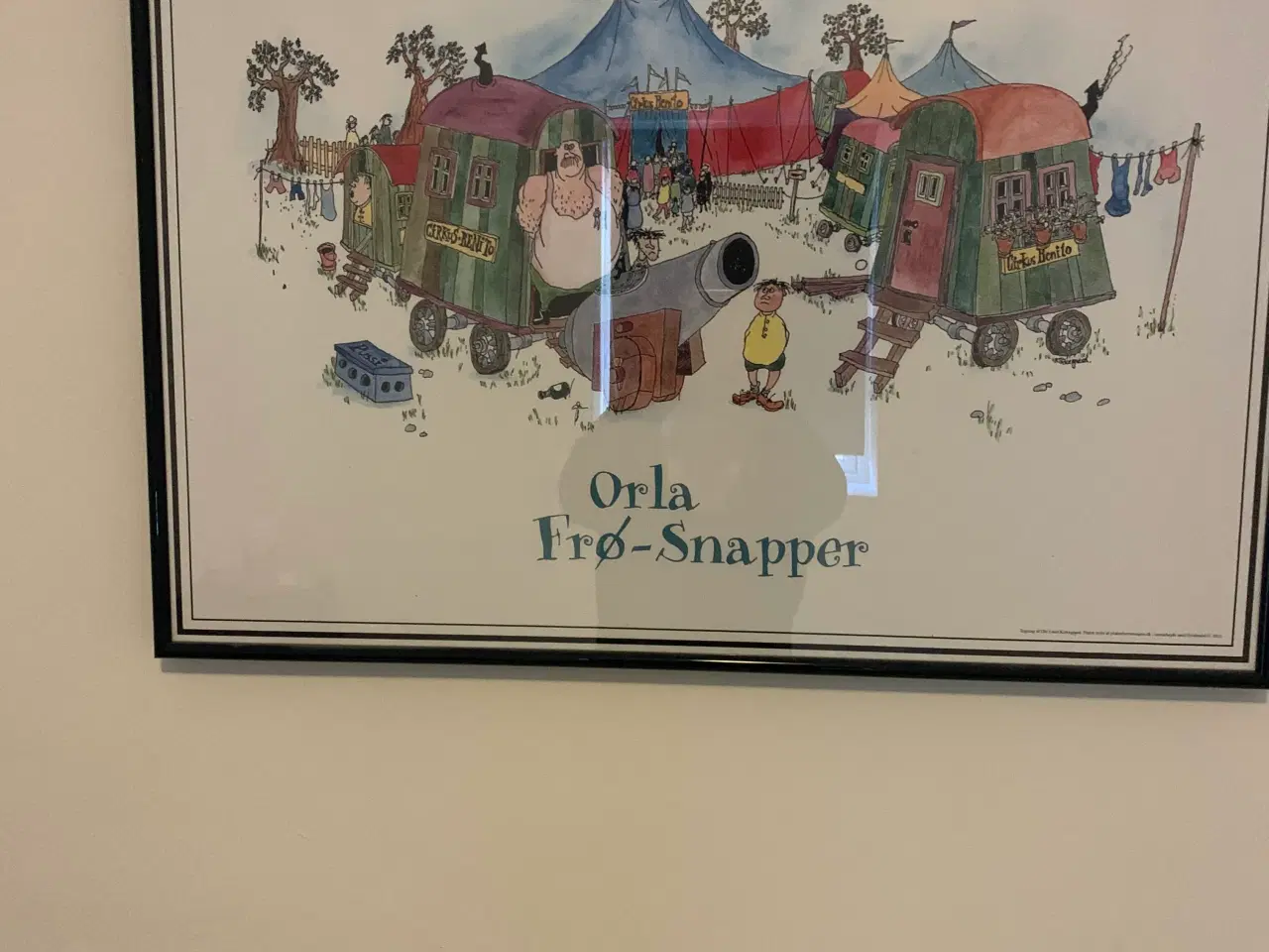 Billede 1 - Flotte indrammede plakater