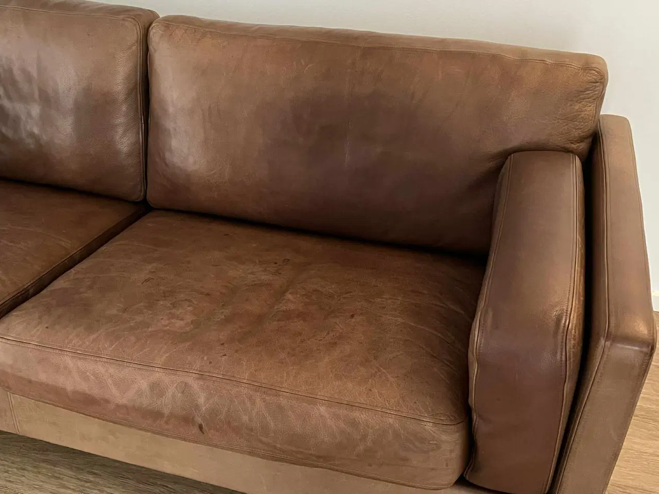 Billede 4 - MH lædersofa - 210cm - søger nyt hjem