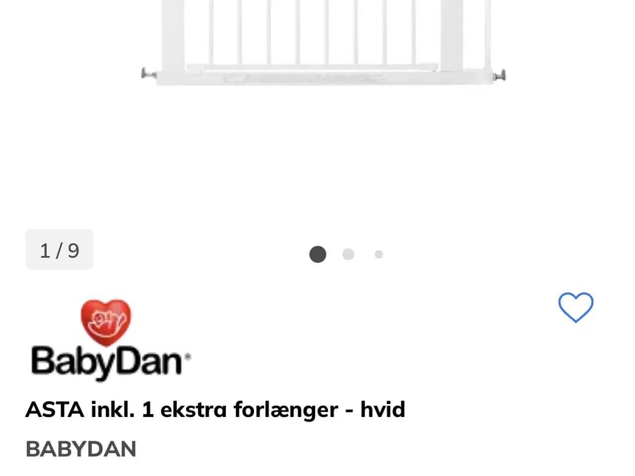Billede 2 - Baby sikkerhedsgitter 