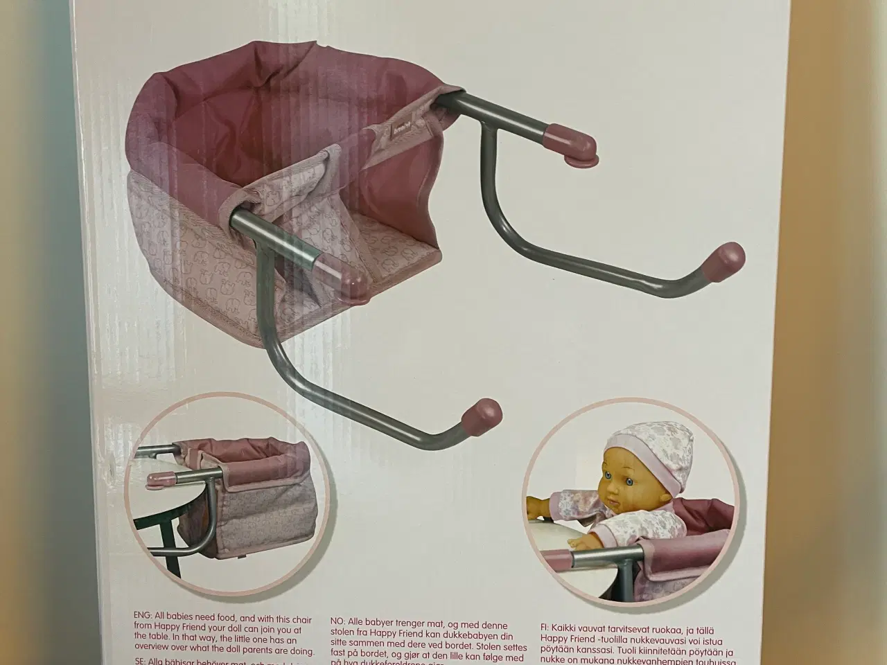 Billede 1 - Bordstol til Baby Born