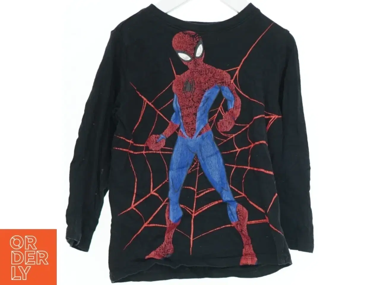 Billede 1 - Spiderman langærmet T-shirt til børn fra Marvel (str. 104)