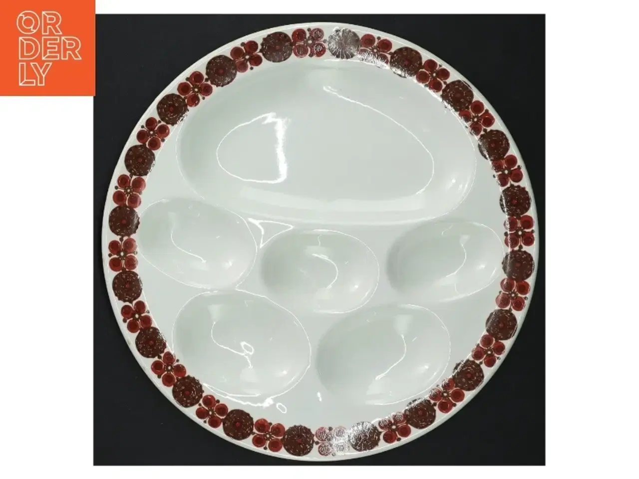 Billede 3 - Porcelæns fad med ruminddeling fra Turi-design (str. Ø. 23,5 cm)