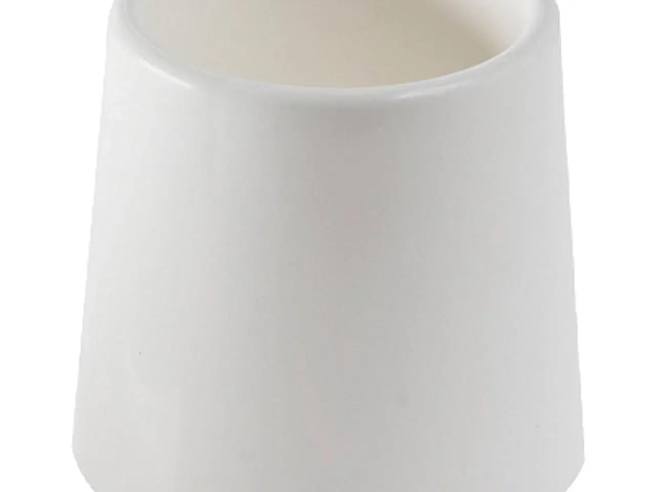 Billede 1 - Stilfulde hvide vandkopper - 5 stk. 300 ml