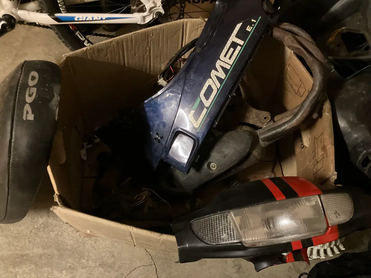 Billede 7 - Pgo comet 1996 Bytter med knallert gerne tomos