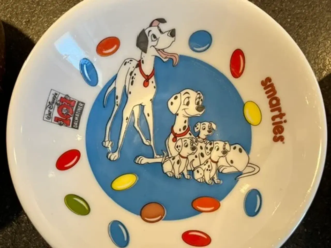 Billede 1 - Vintage Disney 101 Dalmatiner x Smarties Skål