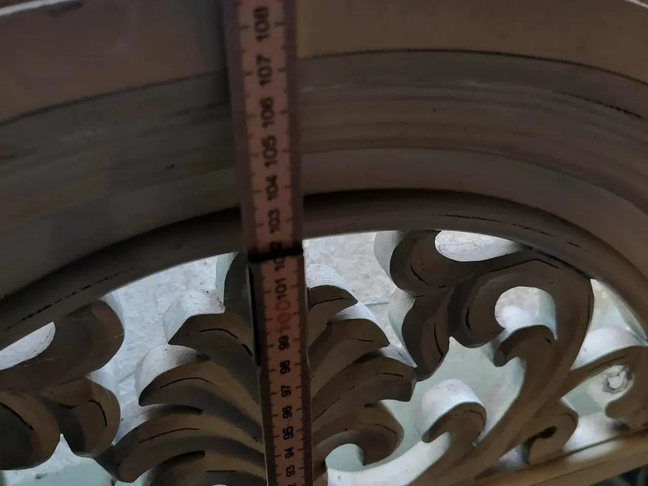 Billede 4 - Spejl med pyntekant