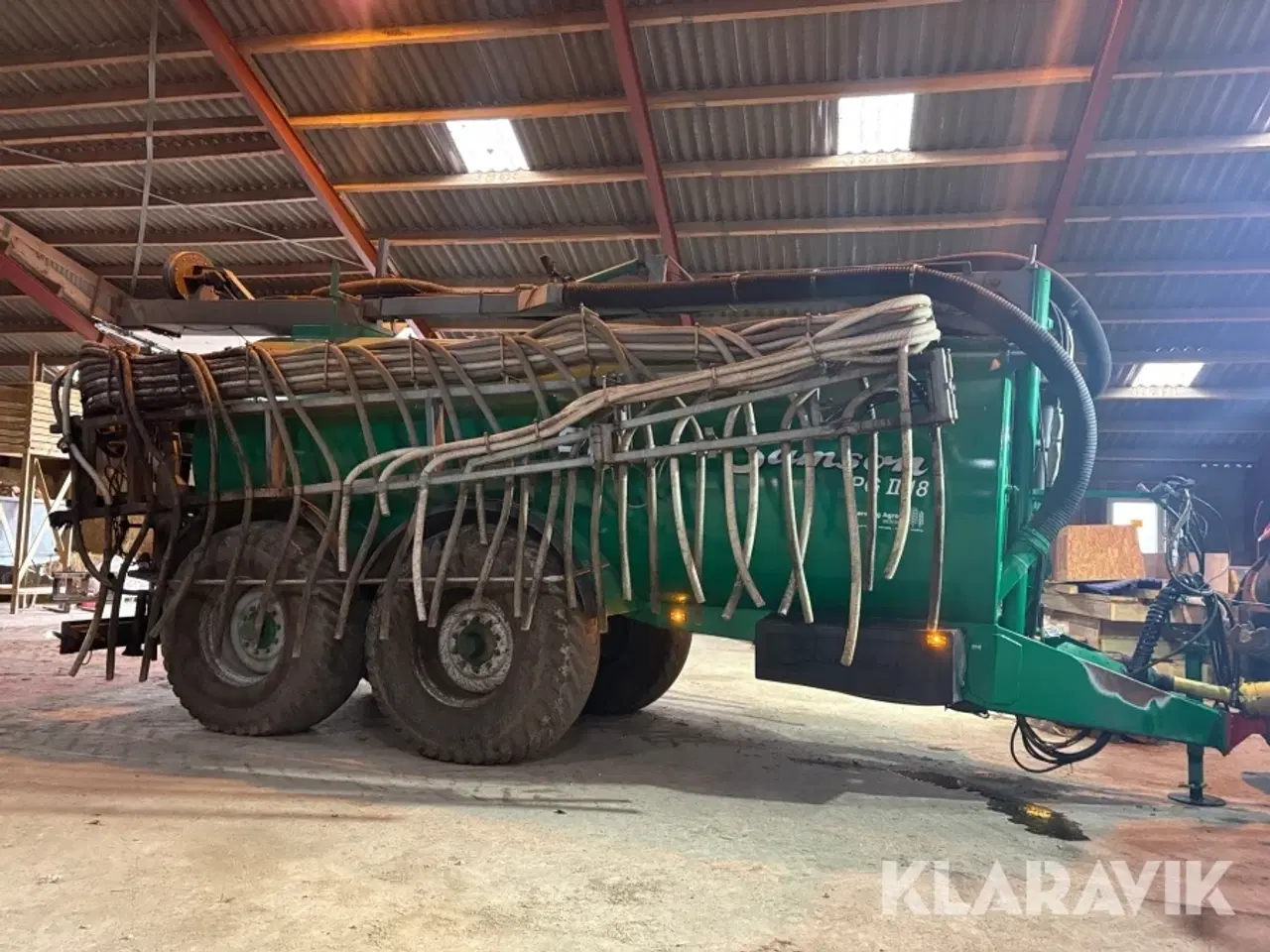 Billede 3 - Gyllevogn med spreder Samson PG 18