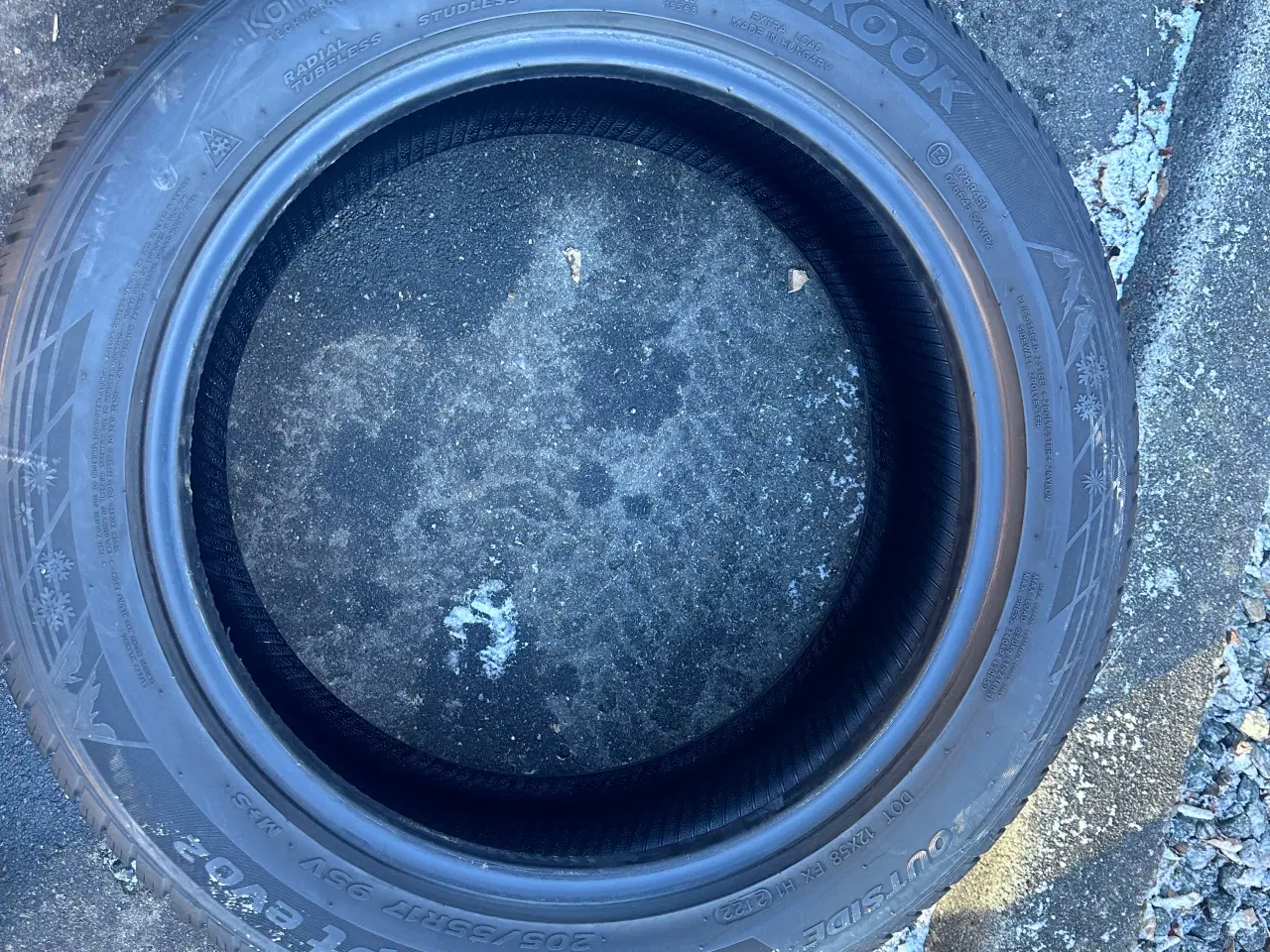 Billede 3 - 2 stk. Hankook vinterdæk 205/55 R17 – Kun brugt 1 